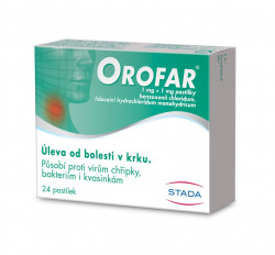 Orofar 24 pastilek