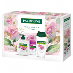 PALMOLIVE Orchid triple SG + Mýdlo + Antiperspirant Dárkové balení