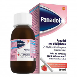 PANADOL Pro děti Jahoda 24 mg 100 ml