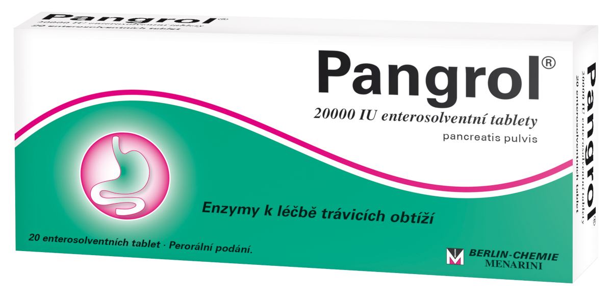 PANGROL 20000 IU 20 tablet