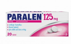 Paralen 125 mg 20 tablet