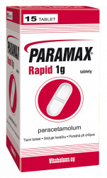 PARAMAX Paramax Rapid 1 g k vnitřnímu užití 15 tablet