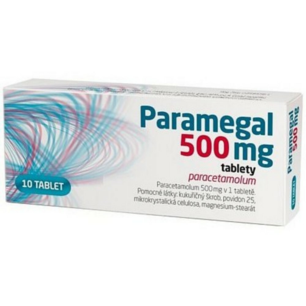 PARAMEGAL 500 MG 10 tablet