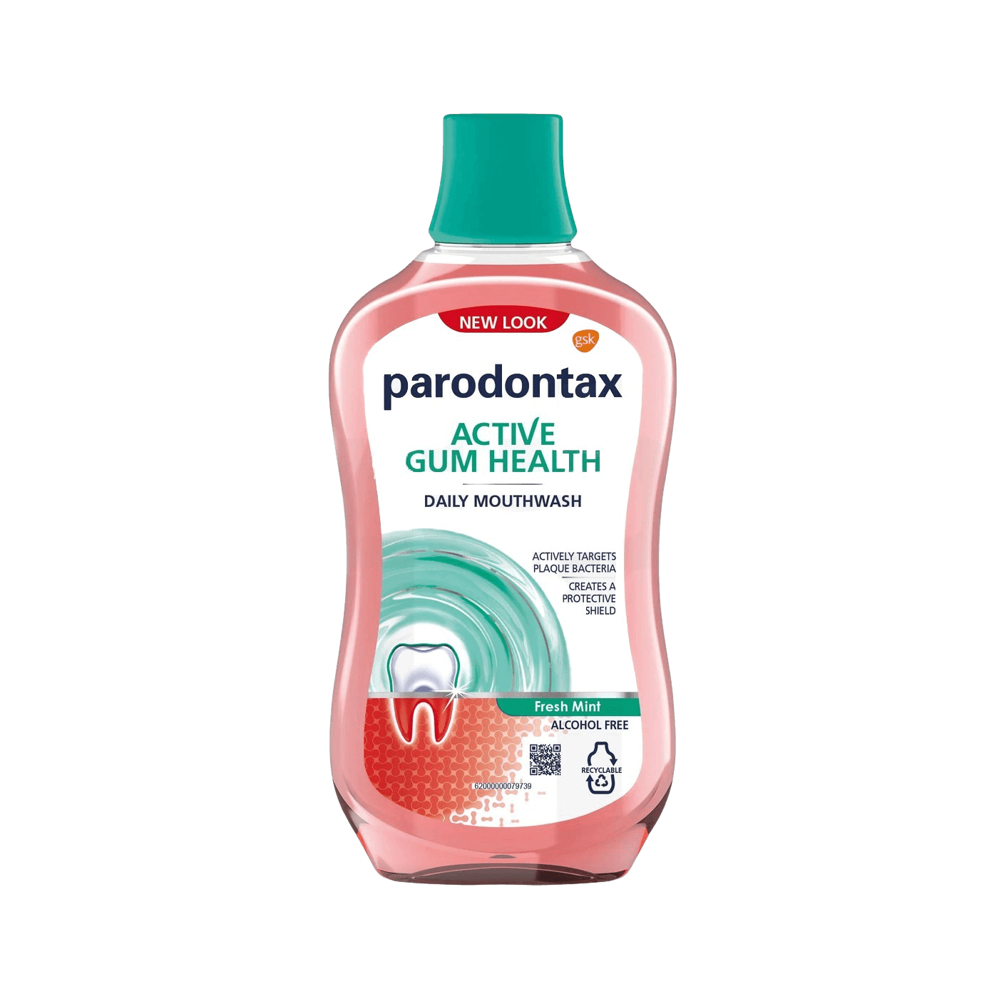 PARODONTAX Active Gum Health ústní voda Fresh Mint 500 ml