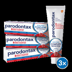 PARODONTAX Kompletní ochrana extra fresh Zubní pasta 3 x 75 ml