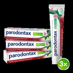 PARODONTAX Zubní pasta Herbal Fresh 3 x 75 ml