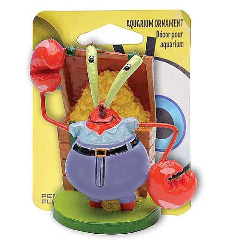 Penn Plax SPONGEBOB Dekorace Pan Krabs 5cm