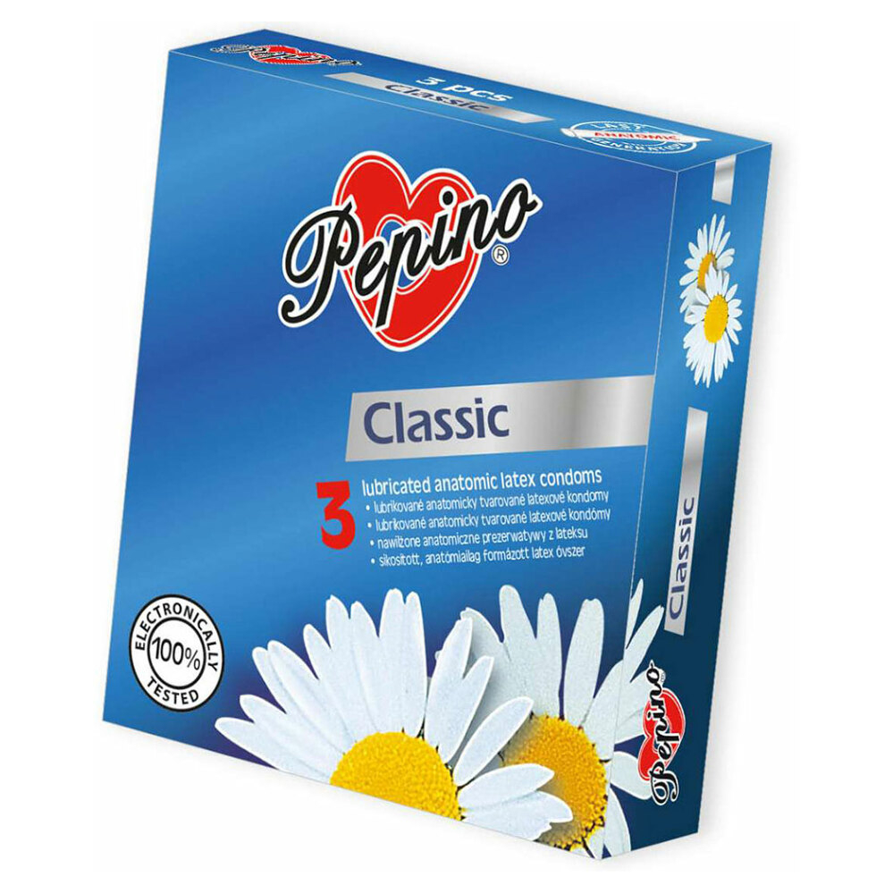 PEPINO Kondomy Classic 3 kusy