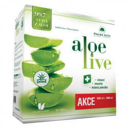 PHARMA ACTIV Aloe Live 1000 ml 1+1 ZDARMA