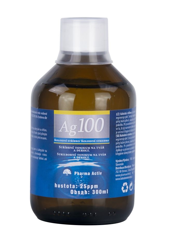 Pharma Activ Koloidní stříbro Ag.100 25 ppm 300 ml