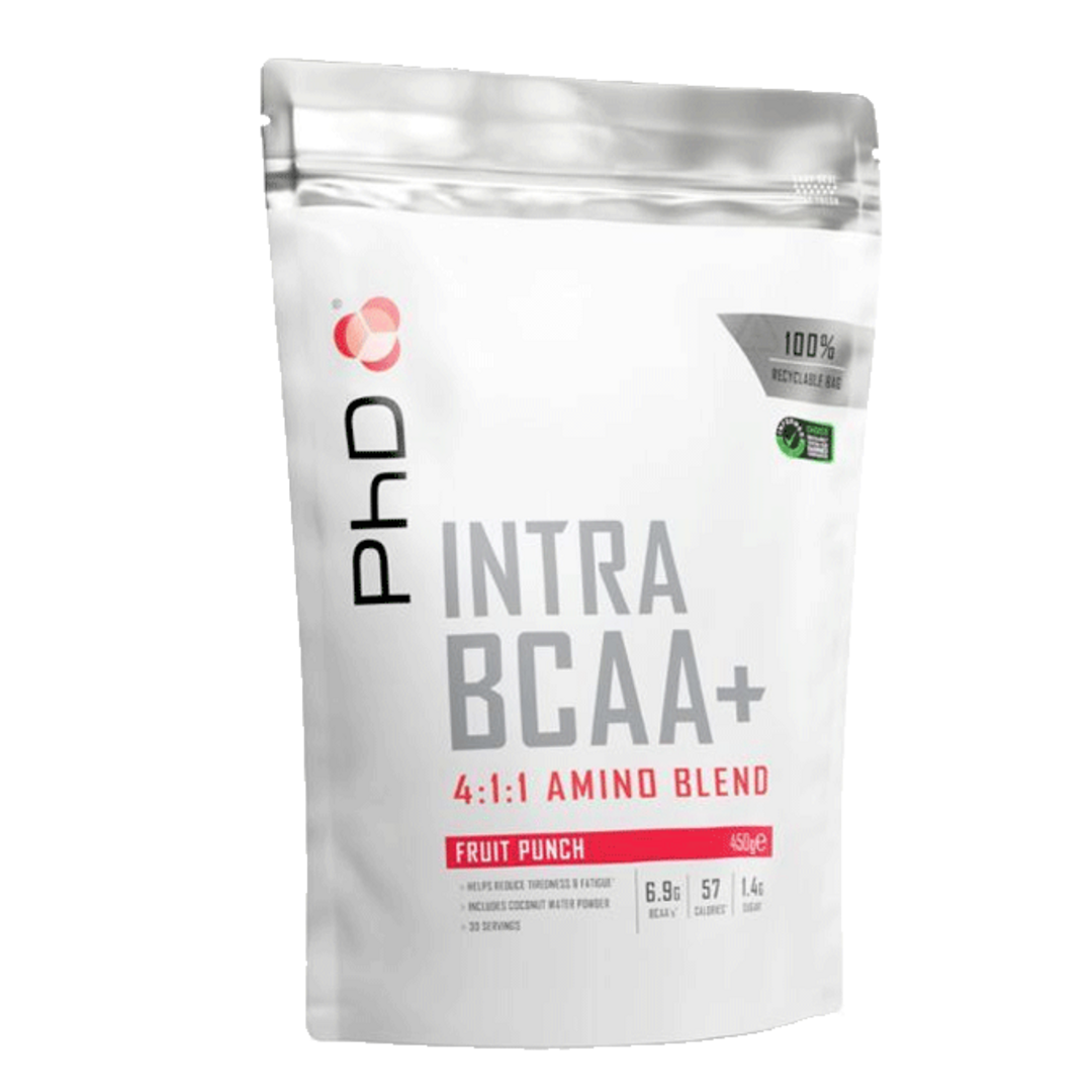 PhD Nutrition Intra BCAA+ 450g - vodní meloun