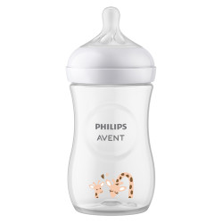 PHILIPS AVENT Láhev Natural Response 260 ml, 1m+, žirafa