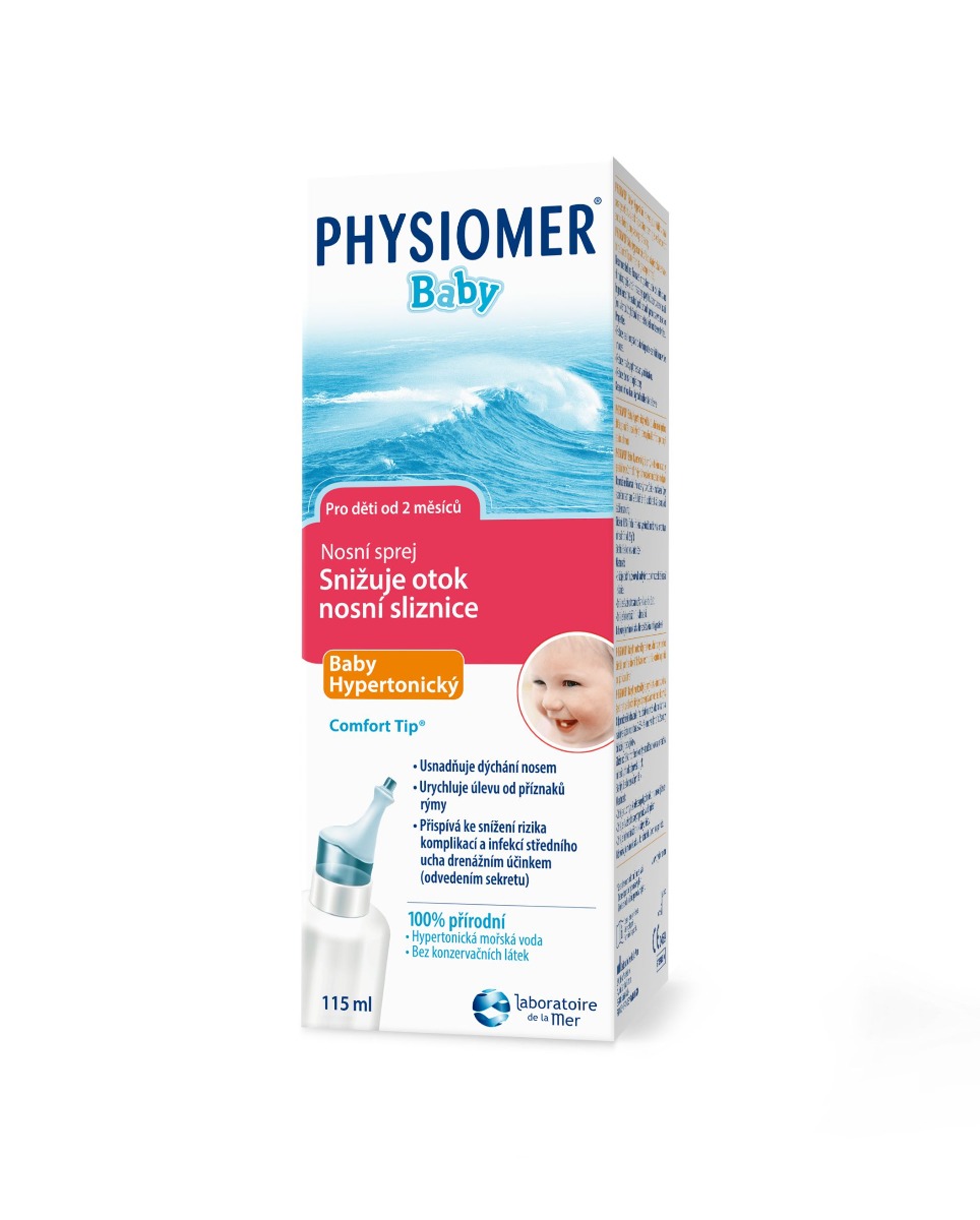 Physiomer Baby hypertonický nosní sprej 115 ml