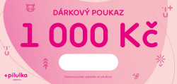 PILULKA Elektronický dárkový poukaz na 1000 Kč