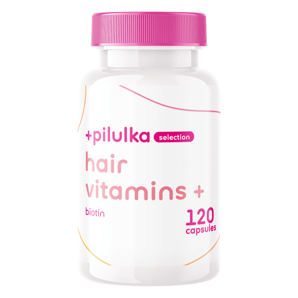 PILULKA SELECTION Vitamíny na vlasy Forte 120 tablet