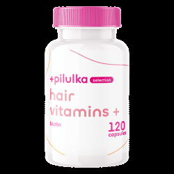 PILULKA SELECTION Vitamíny na vlasy Forte 120 tablet