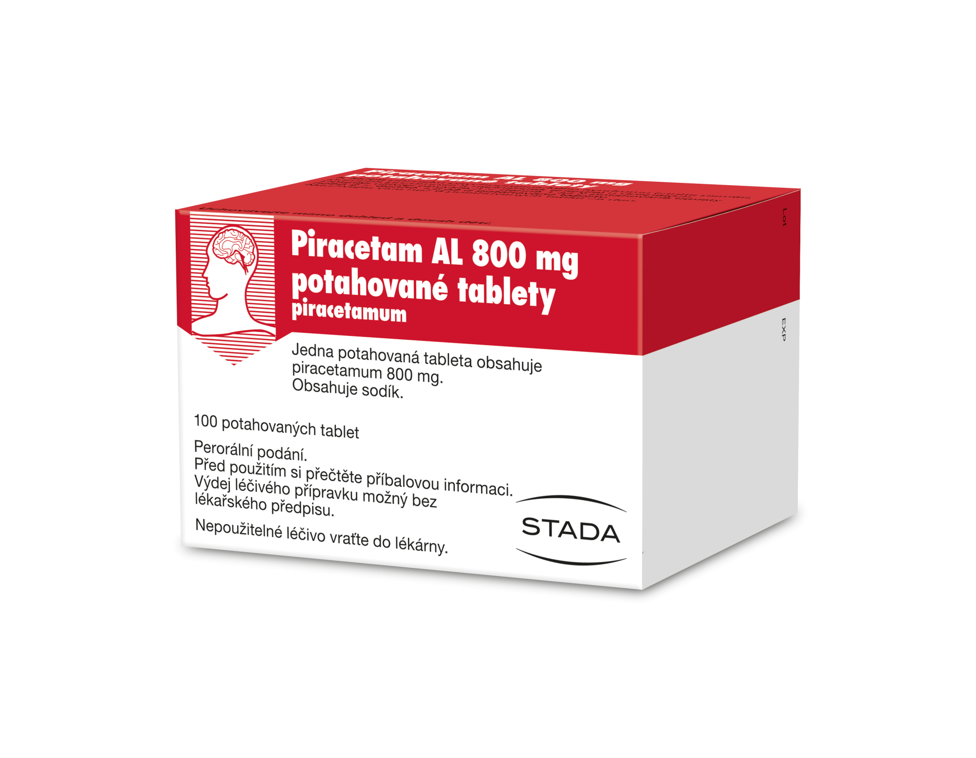 PIRACETAM AL 800mg tbl.flm. 100 tablet