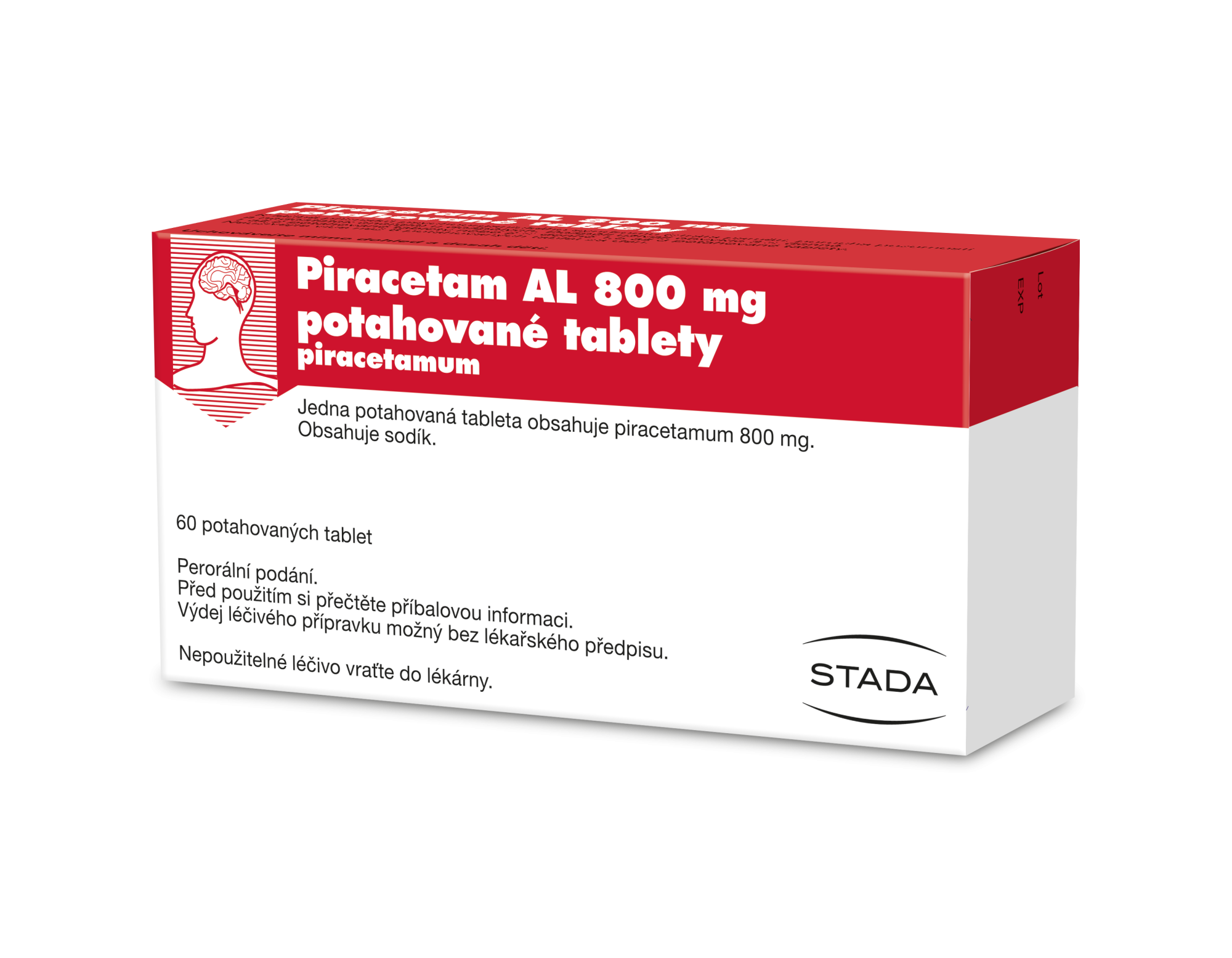 PIRACETAM AL 800mg tbl.flm. 60 tablet