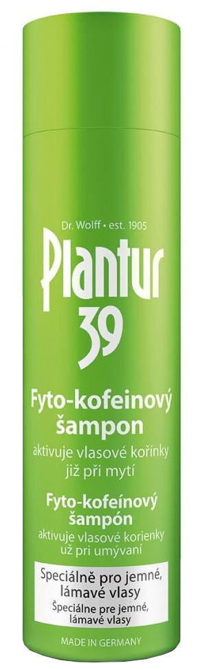 PLANTUR 39 Fyto-kofeinový šampon jemné vlasy 250 ml