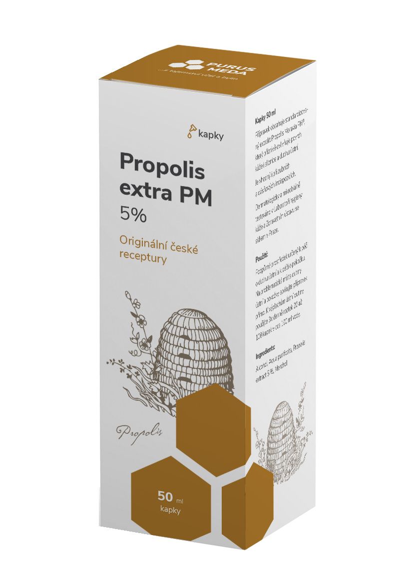 PM Propolis Extra 5% kapky 50 ml