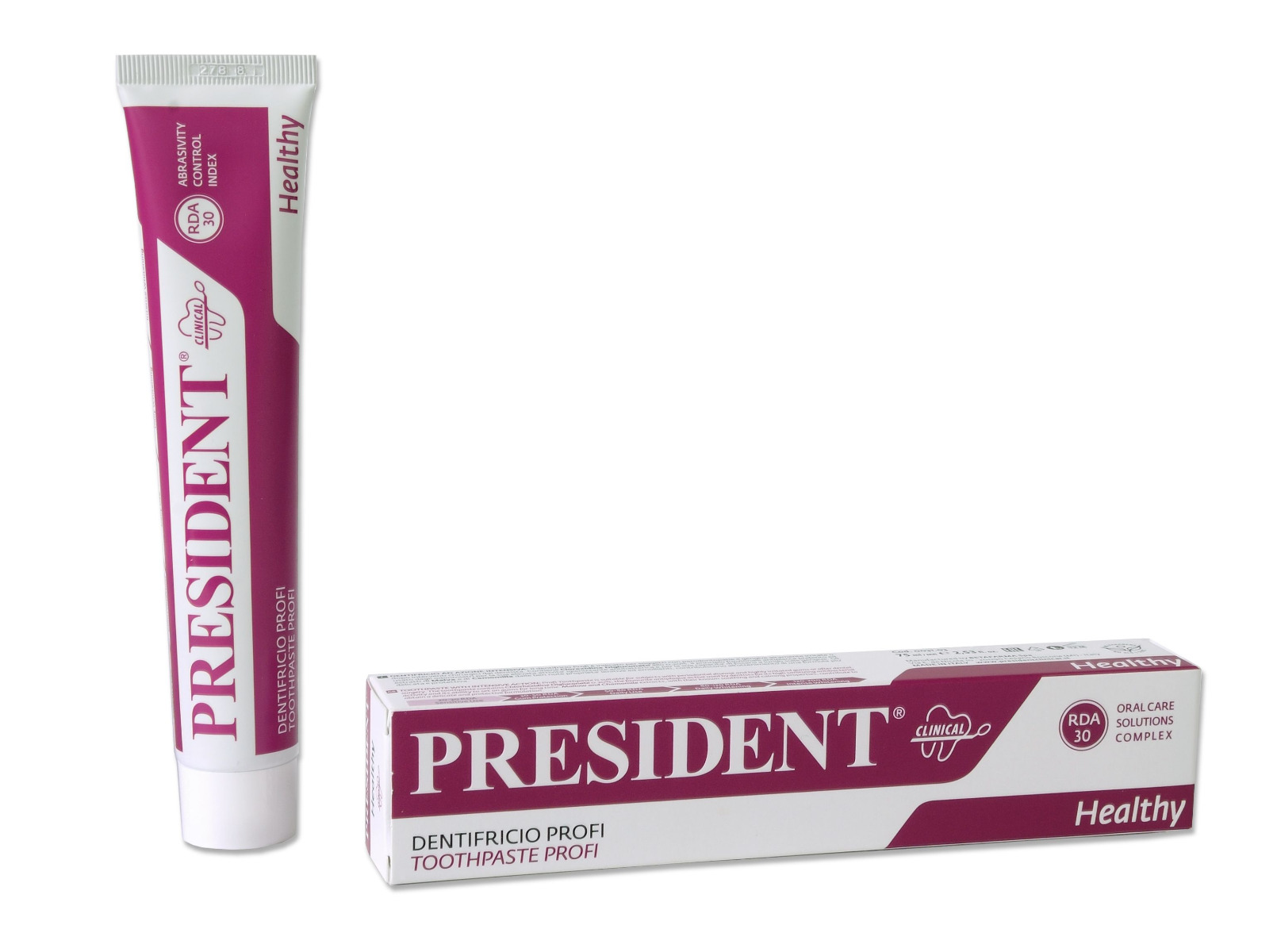 President Profi Zubní pasta s chlorhexidinem 75 ml