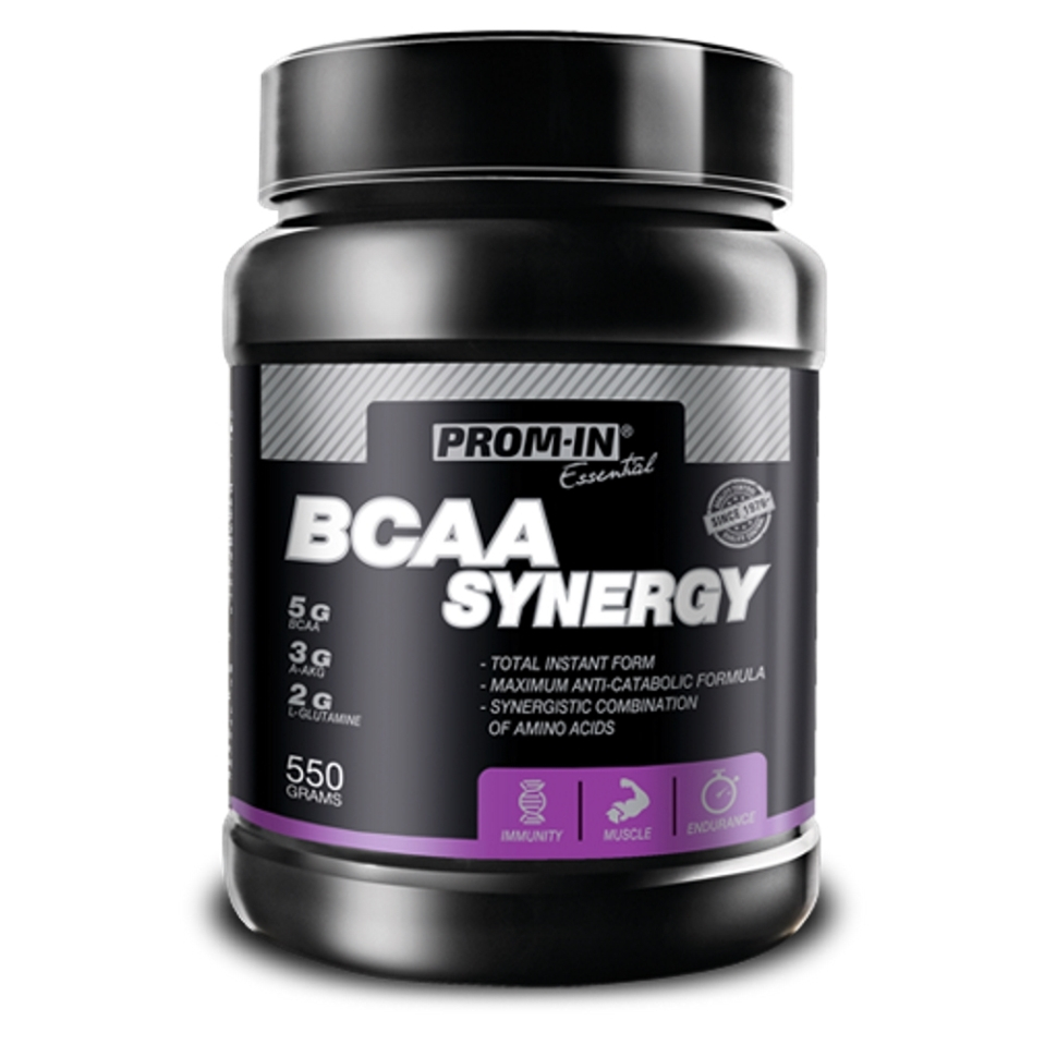 PROM-IN Essential BCAA synergy zelené jablko 550 g