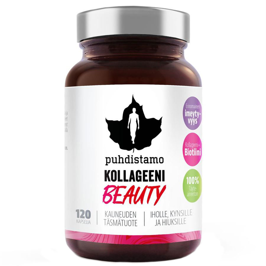 PUHDISTAMO Collagen Beauty 120 kapslí