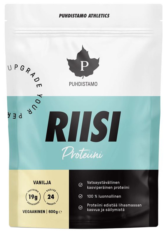 PUHDISTAMO Rice Protein vanilka 600 g