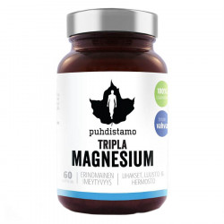 PUHDISTAMO Tripla Magnesium 60 kapslí