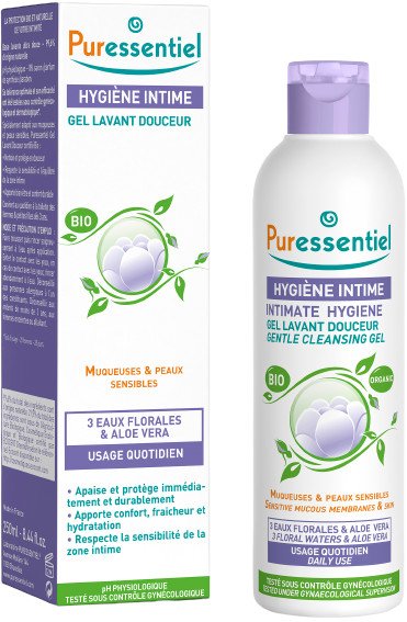 PURESSENTIEL Organic gel na intimní hygienu 250 ml