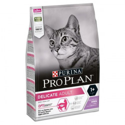 PURINA PRO PLAN  Delicate turkey granule pro kočky 3 kg