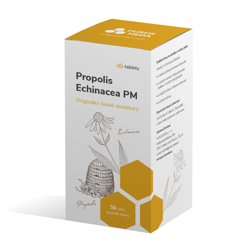 PURUS MEDA Propolis echinacea 50 tablet