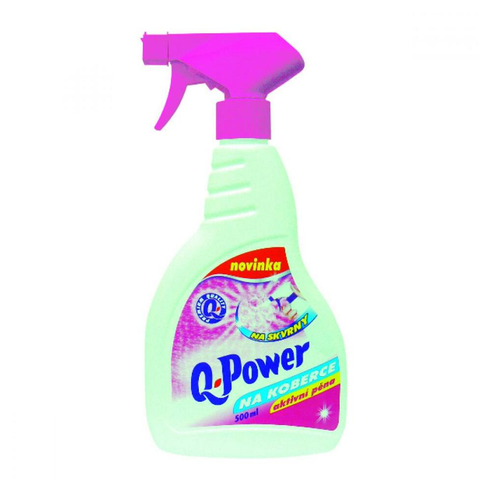 Q POWER Čistič na koberce 500 ml