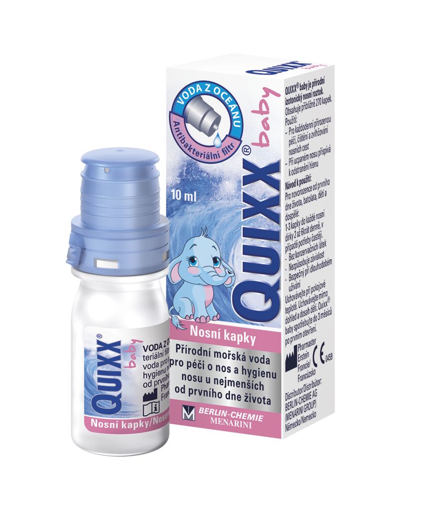 Quixx baby nosní kapky 10 ml