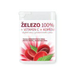 Rapeto Železo 100% + vitamin C + kopřiva 90 tablet