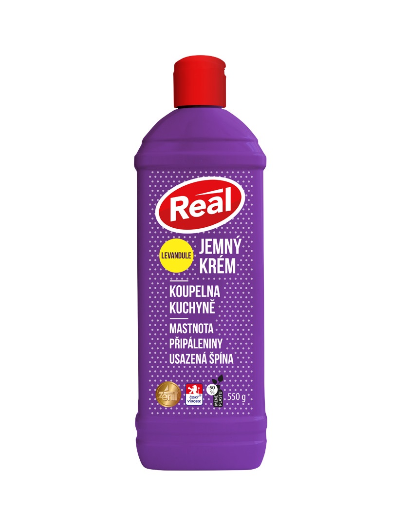 Real Čisticí krém Levandule 600 g