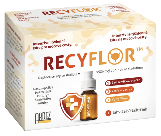 RECYFLOR kúra pro močové cesty 7 x 8 ml