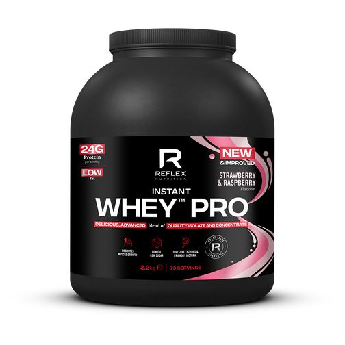 Reflex Nutrition Instant Whey PRO jahoda a malina 2,2 kg