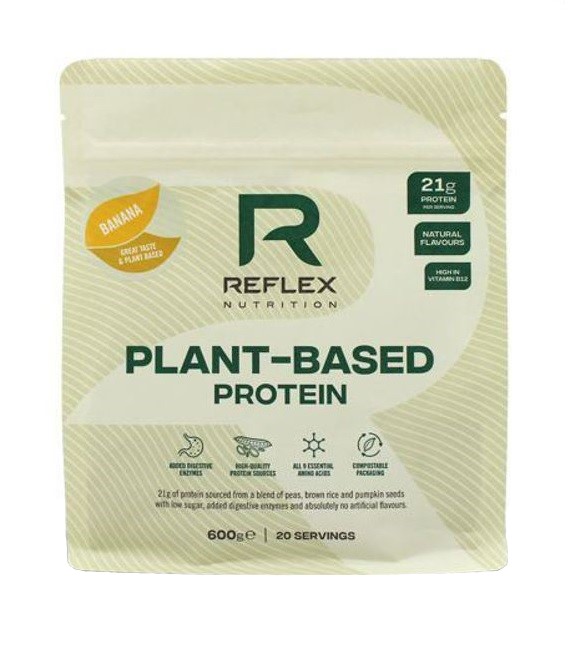 Reflex Nutrition Plant Based Protein banán 600 g