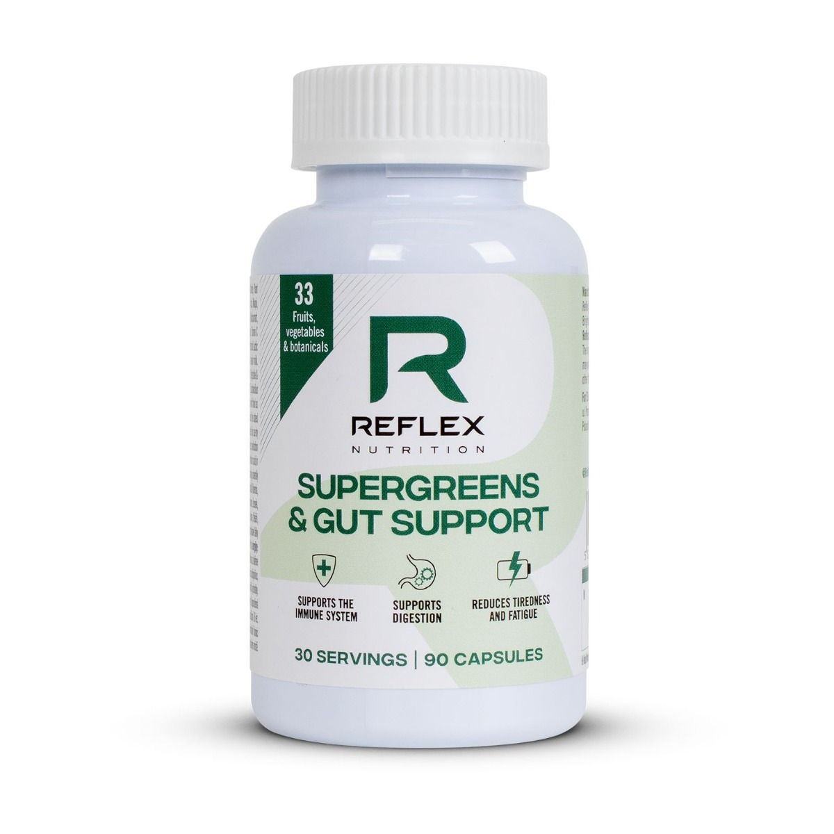 Reflex Nutrition Supergreens & Gut Support 90 kapslí