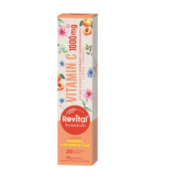 REVITAL Botanicals vitamin C 1000 mg 20 šumivých tablet