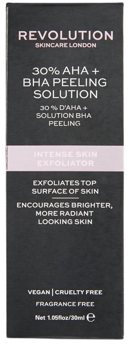 REVOLUTION Intense Skin Exfoliator - 30% AHA+BHA Peeling Solution peeling 30 ml