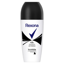 REXONA Invisible Black + White Roll-on 50 ml