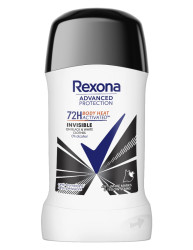 Rexona Invisible Black&White Antiperspirant stick 50 ml