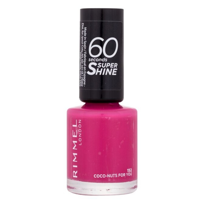 RIMMEL LONDON 60 Seconds Lak na nehty 152 Coco-Nuts For You 8 ml