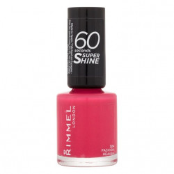 RIMMEL LONDON 60 Seconds lak na nehty Super Shine 324 Fashion Heaven 8 ml