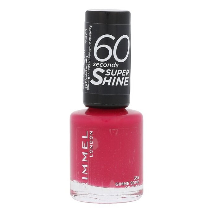 RIMMEL LONDON 60 Seconds Lak na nehty Super Shine 335 Gimme Some Of That 8 ml