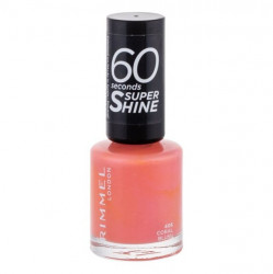 RIMMEL LONDON 60 Seconds Lak na nehty Super Shine 406 Coral Blush 8 ml