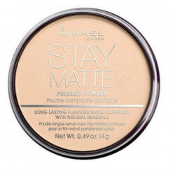 RIMMEL LONDON Stay Matte Kompaktní pudr 001 Transparent 14 g