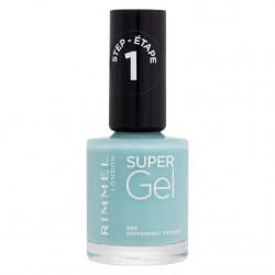 RIMMEL LONDON Super Gel lak na nehty Step1 093 Peppermint Promis 12 ml